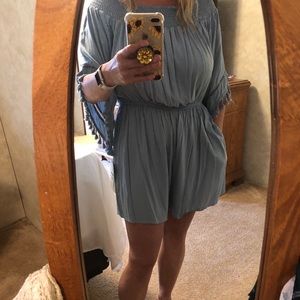 Romper with pockets